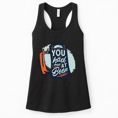 You Had Me At Beer Womens Tank Top