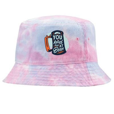 You Had Me At Beer Tie-Dyed Bucket Hat