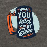 You Had Me At Beer Cotton Canvas Backpack