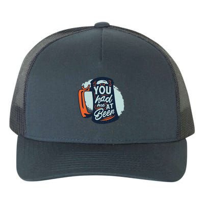 You Had Me At Beer Yupoong Adult 5-Panel Trucker Hat