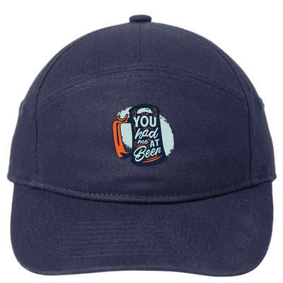 You Had Me At Beer 7-Panel Snapback Hat