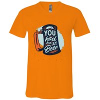 You Had Me At Beer V-Neck T-Shirt