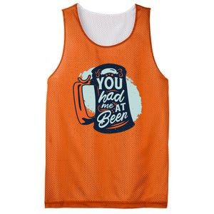 You Had Me At Beer Mesh Reversible Basketball Jersey Tank