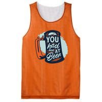 You Had Me At Beer Mesh Reversible Basketball Jersey Tank