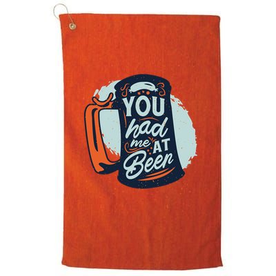 You Had Me At Beer Golf Towel