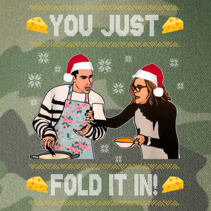 You Just Fold It Funny Cheese Xmas Sweater Legacy Tie Dye Trucker Hat