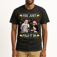 You Just Fold It Funny Cheese Xmas Sweater Tall T-Shirt