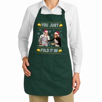 You Just Fold It Funny Cheese Xmas Sweater Apron
