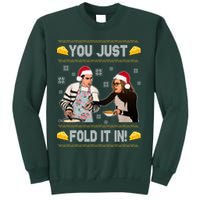 You Just Fold It Funny Cheese Xmas Sweater Sweatshirt