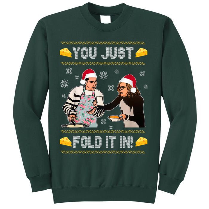 You Just Fold It Funny Cheese Xmas Sweater Sweatshirt