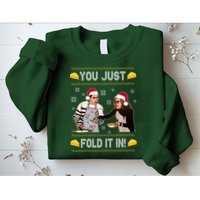 You Just Fold It Funny Cheese Xmas Sweater Sweatshirt