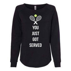 You Just Got Served Womens California Wash Sweatshirt