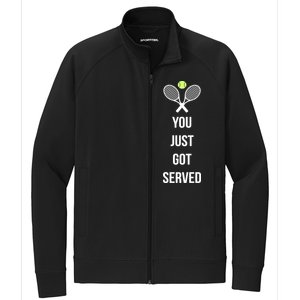 You Just Got Served Stretch Full-Zip Cadet Jacket