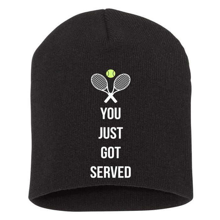 You Just Got Served Short Acrylic Beanie