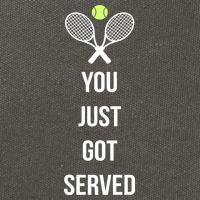 You Just Got Served Cotton Canvas Backpack
