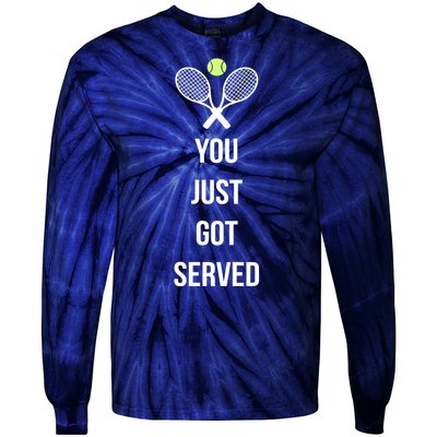 You Just Got Served Tie-Dye Long Sleeve Shirt