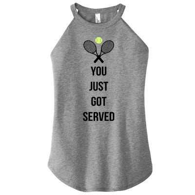 You Just Got Served Women’s Perfect Tri Rocker Tank