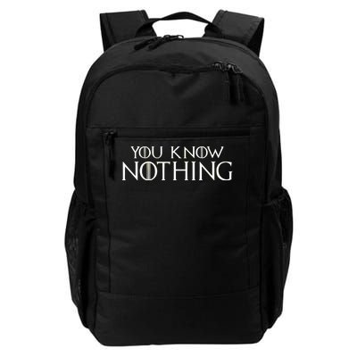 You Know Nothing Daily Commute Backpack