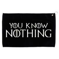 You Know Nothing Grommeted Golf Towel