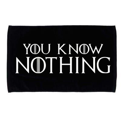 You Know Nothing Microfiber Hand Towel