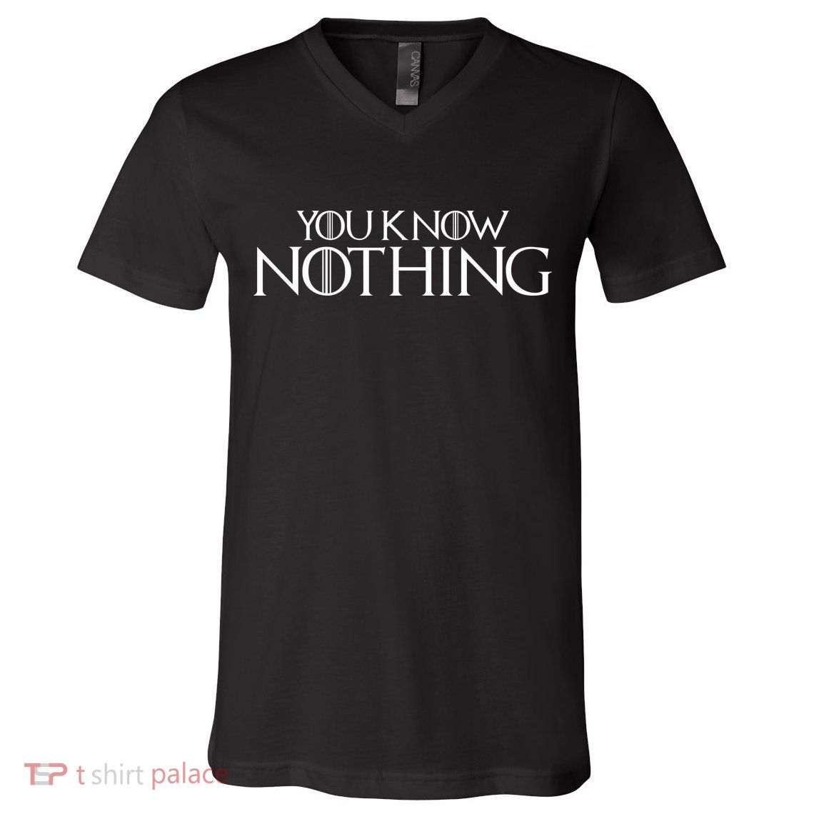 You Know Nothing GOT V-Neck T-Shirt