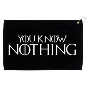 You Know Nothing GOT Grommeted Golf Towel