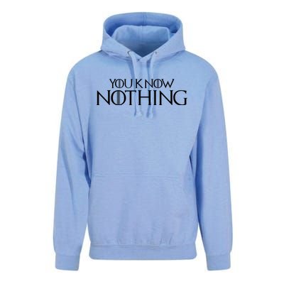 You Know Nothing GOT Unisex Surf Hoodie