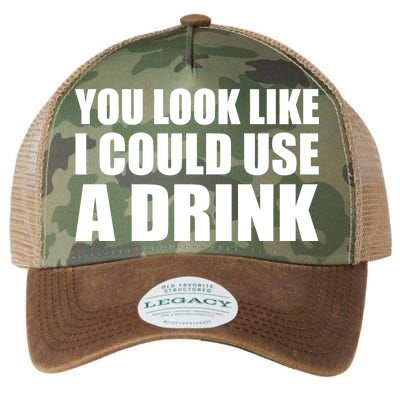 You Look Like I Can Use A Drink Legacy Tie Dye Trucker Hat