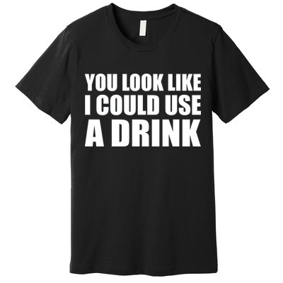 You Look Like I Can Use A Drink Premium T-Shirt