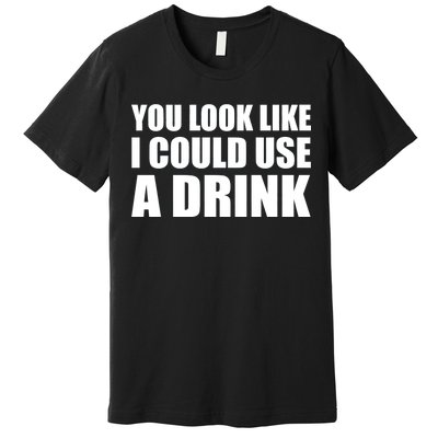 You Look Like I Can Use A Drink Premium T-Shirt