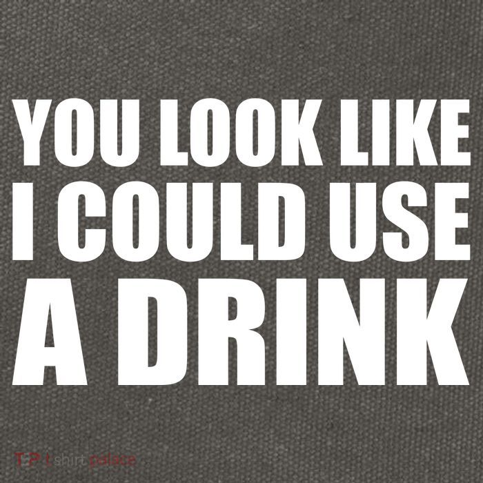 You Look Like I Can Use A Drink Cotton Canvas Backpack