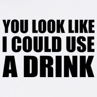 You Look Like I Can Use A Drink Garment-Dyed Sweatshirt