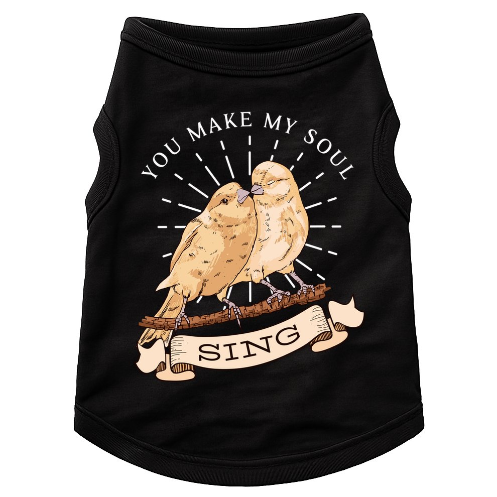 You Make My Soul Sing Bird Doggie Tank