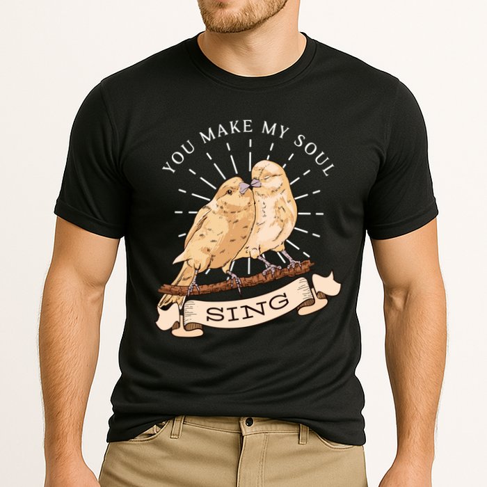 You Make My Soul Sing Bird Cooling Performance Crew T-Shirt