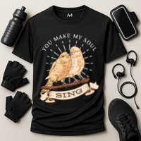 You Make My Soul Sing Bird Cooling Performance Crew T-Shirt