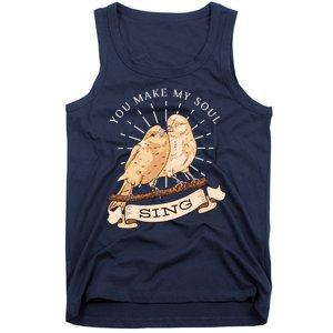 You Make My Soul Sing Bird Tank Top