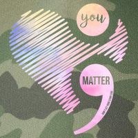 You Matter Don't Let Your Story End Semicolon Legacy Tie Dye Trucker Hat