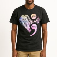 You Matter Don't Let Your Story End Semicolon Tall T-Shirt