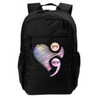 You Matter Don't Let Your Story End Semicolon Backpack