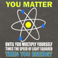 You Matter Then You Energy Cotton Canvas Backpack