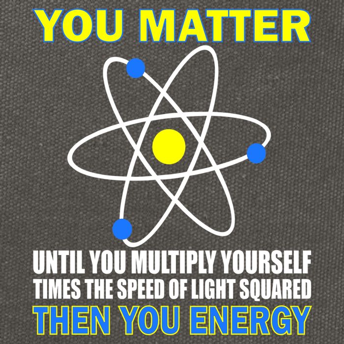 You Matter Then You Energy Cotton Canvas Backpack