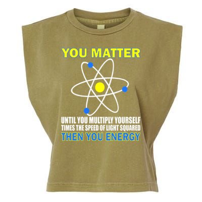 You Matter Then You Energy Garment-Dyed Women's Muscle Tee