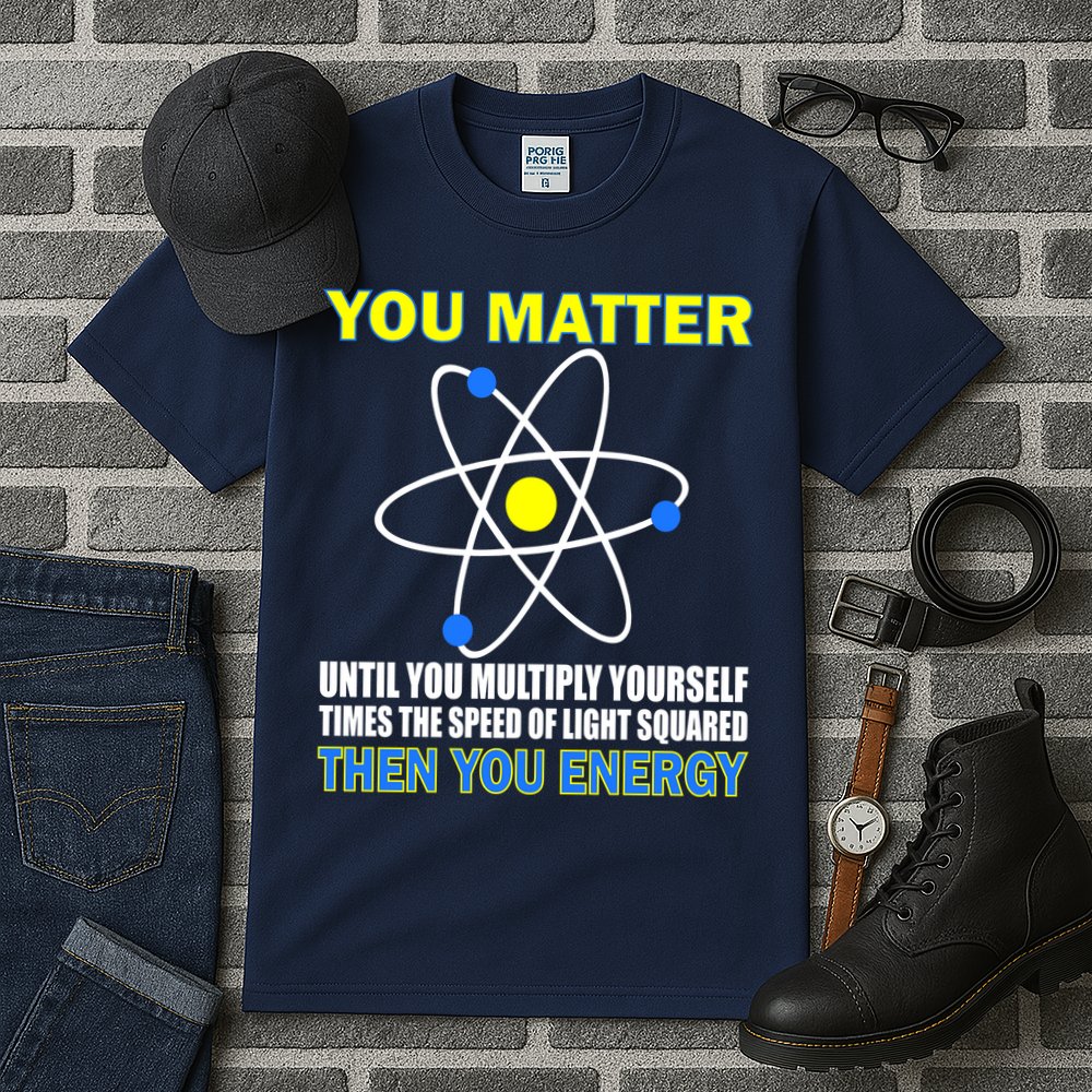 You Matter Then You Energy Tall T-Shirt