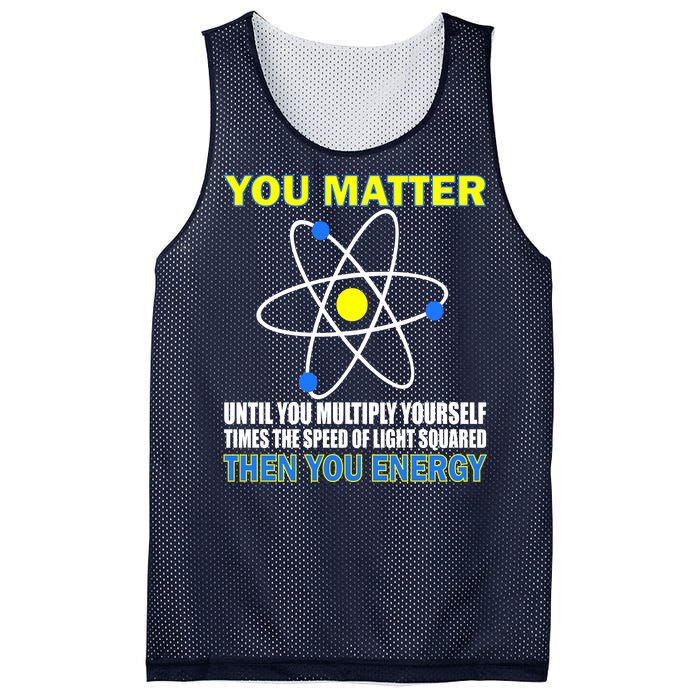 You Matter Then You Energy Mesh Reversible Basketball Jersey Tank