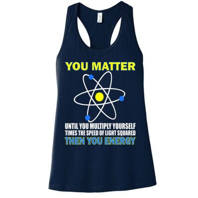 You Matter Then You Energy Womens Tank Top