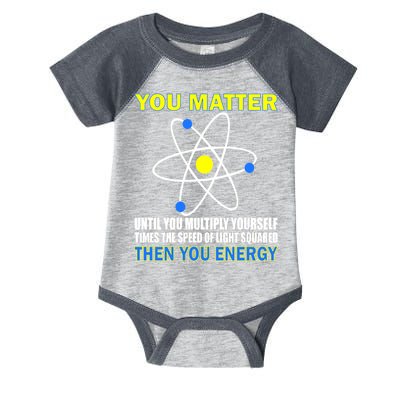 You Matter Then You Energy Infant Baby Jersey Bodysuit