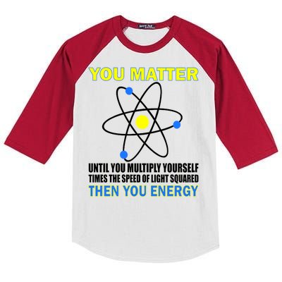 You Matter Then You Energy Kids Colorblock Raglan Jersey