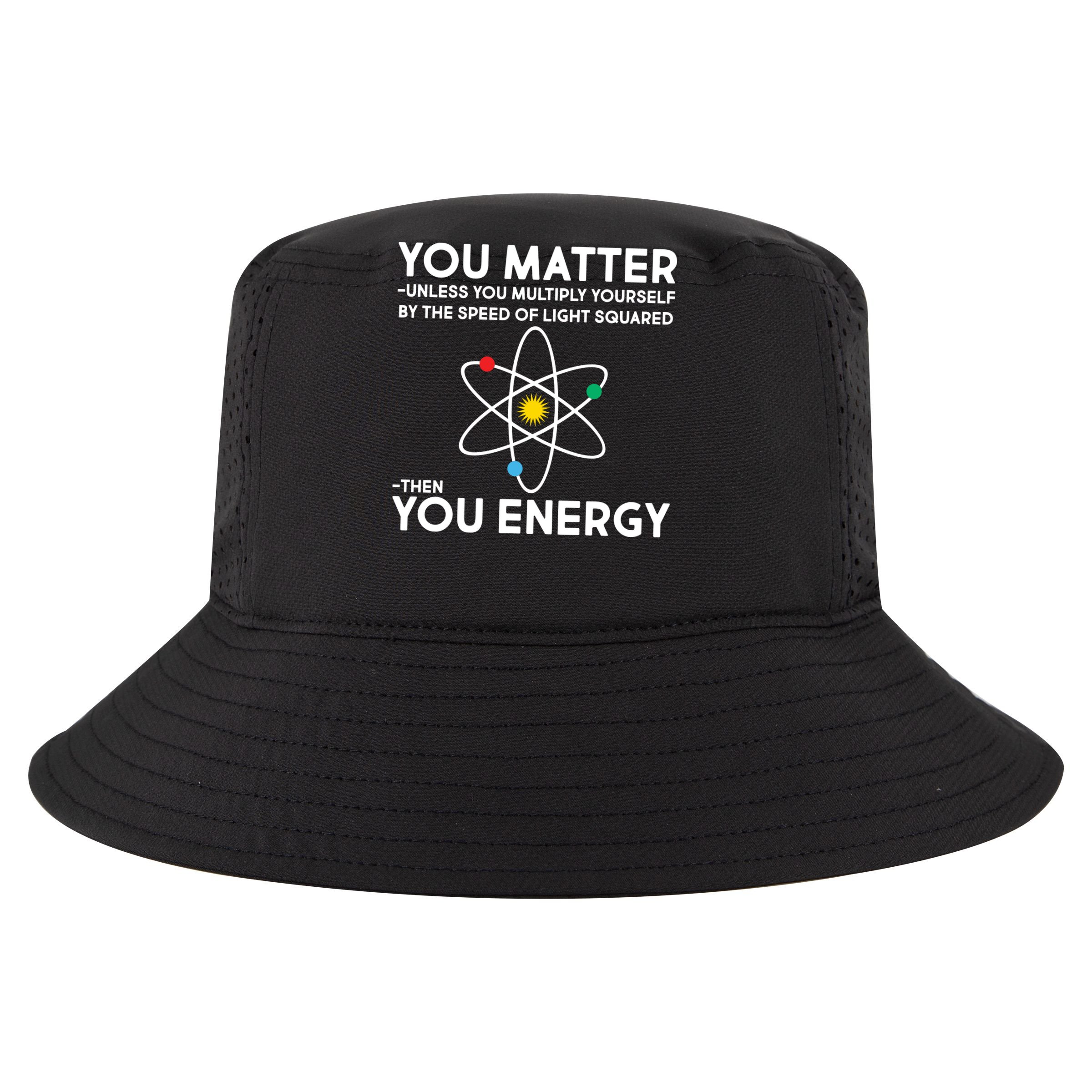 You Matter Then You Energy Funny Science Apron