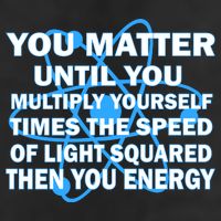 You Matter You Energy Science Physics Golf Towel