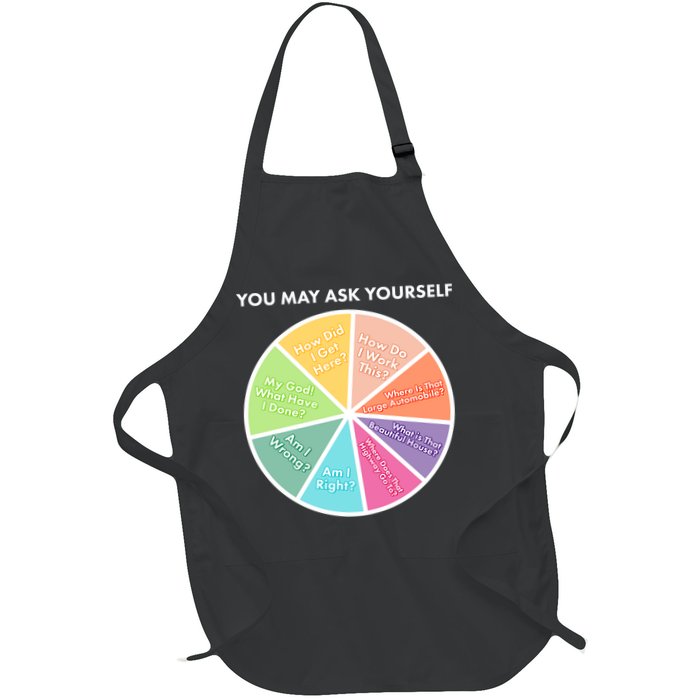 You May Ask Yourself Pie Chart Apron
